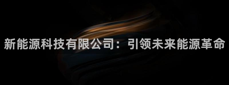 球盟会进不去球员吗:新能源科技有限公司:引领未来能源革命