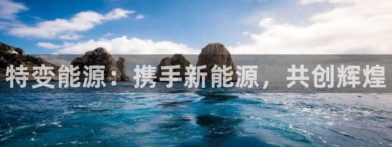 球盟会qmh电子网页版登录:特变能源:携手新能源,共创辉煌