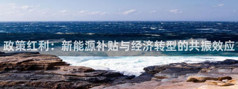 球盟会官网网页版:政策红利:新能源补贴与经济转型的共振效应