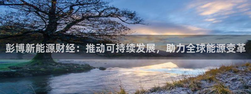 球盟会qmh电子网页版登录:彭博新能源财经:推动可持续发展,