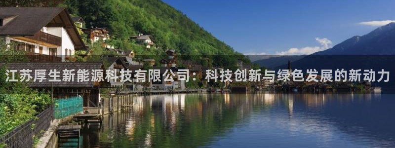 球盟会App：江苏厚生新能源科技有限公司