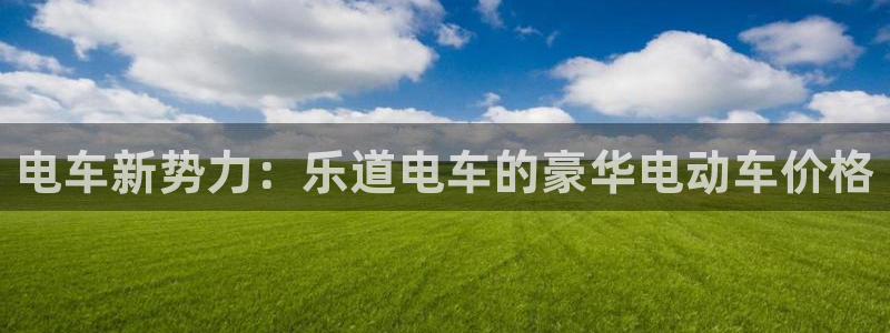 球盟会app最新地址在哪：电车新势力：乐